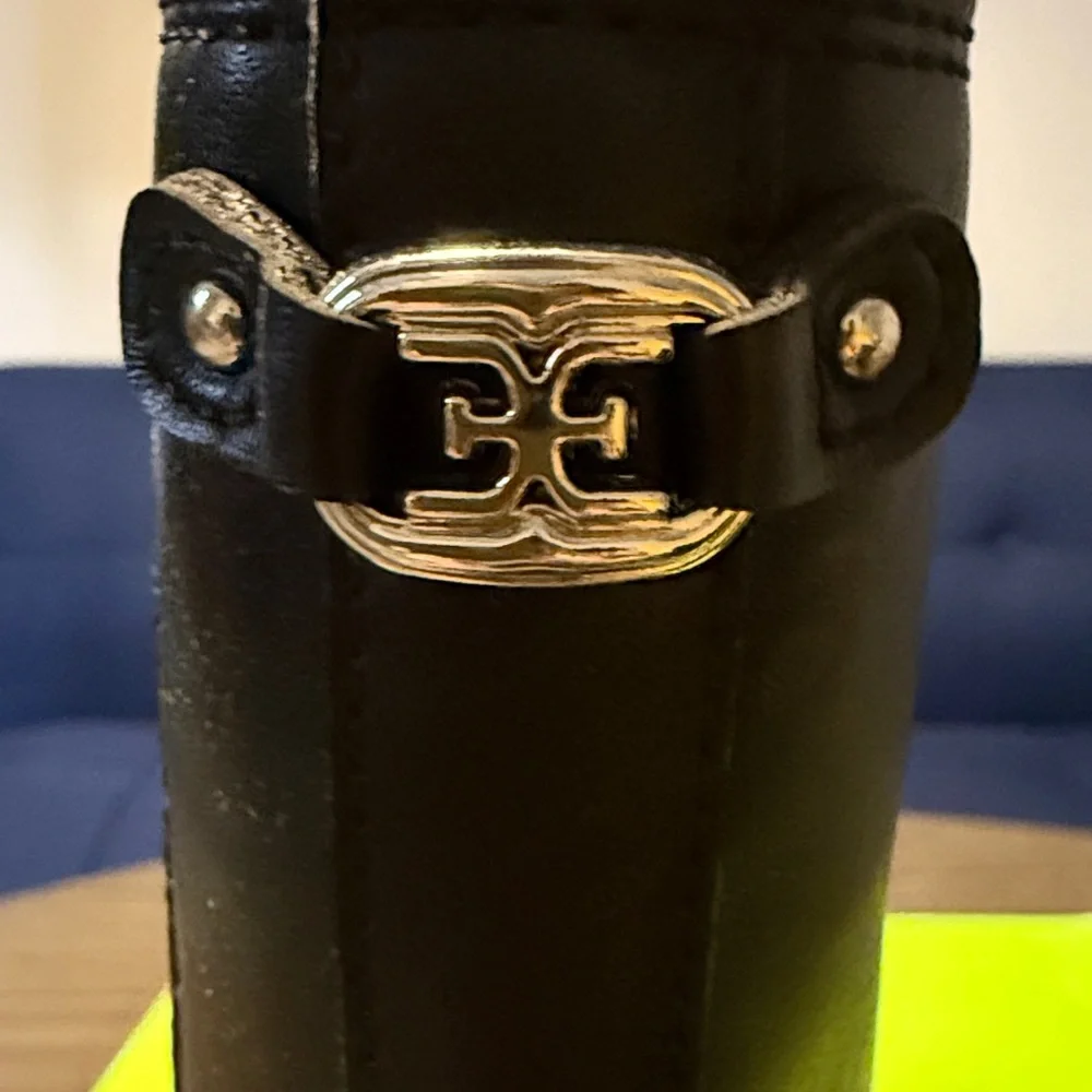 Sam Edelman Black Laguna Chelsea Ankle Boots size 5 Youth girl - Picture 7 of 11